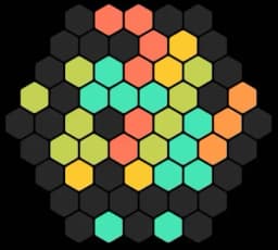ปริศนาบล็อกหกเหลี่ยม (block hexa puzzle)